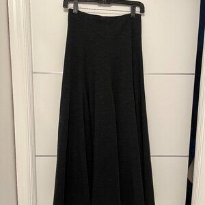 Joseph Abboud Black Wool Skirt